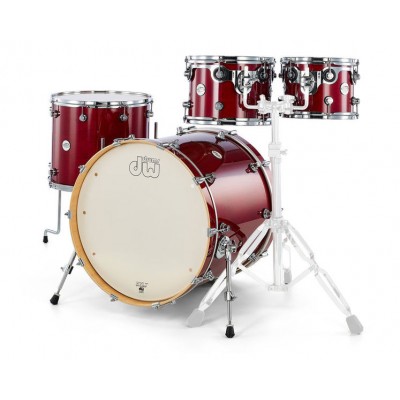 DW Design Series Shell Pack Cherry Stain